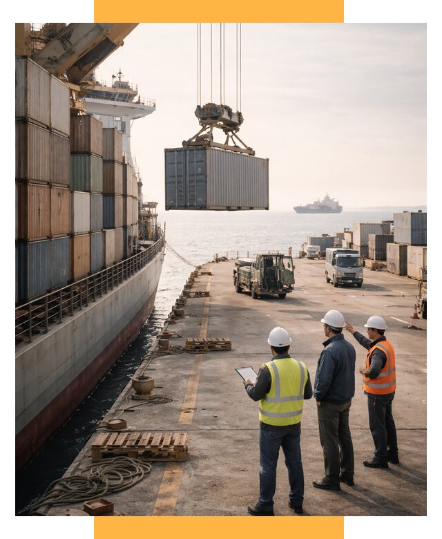 Морские перевозки грузов по миру от 46440 р. | СетСервис-Сль