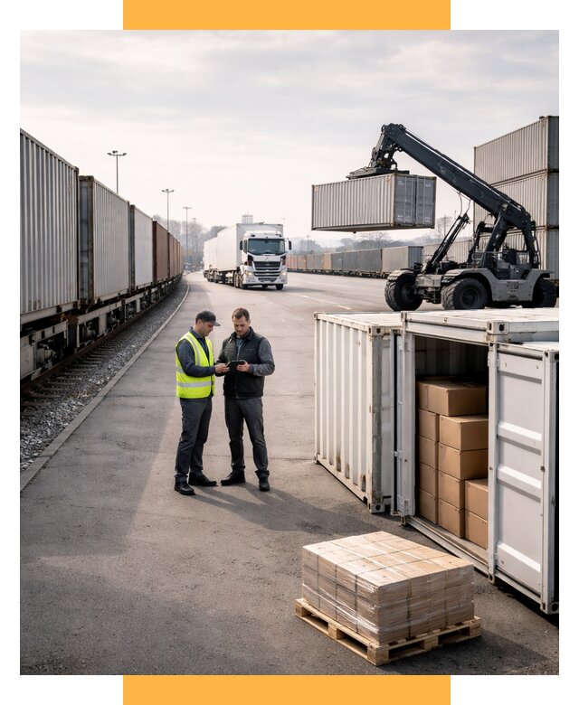 Международные мультимодальные перевозки от 46440 р. | СетСервис-Сль