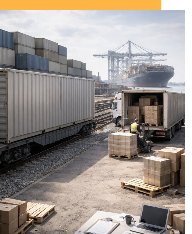 Мультимодальные перевозки грузов по миру от 46440 руб