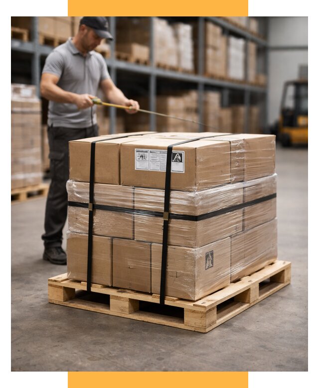 Упаковка и паллетирование грузов от 3612 р. | СетСервис-Сль