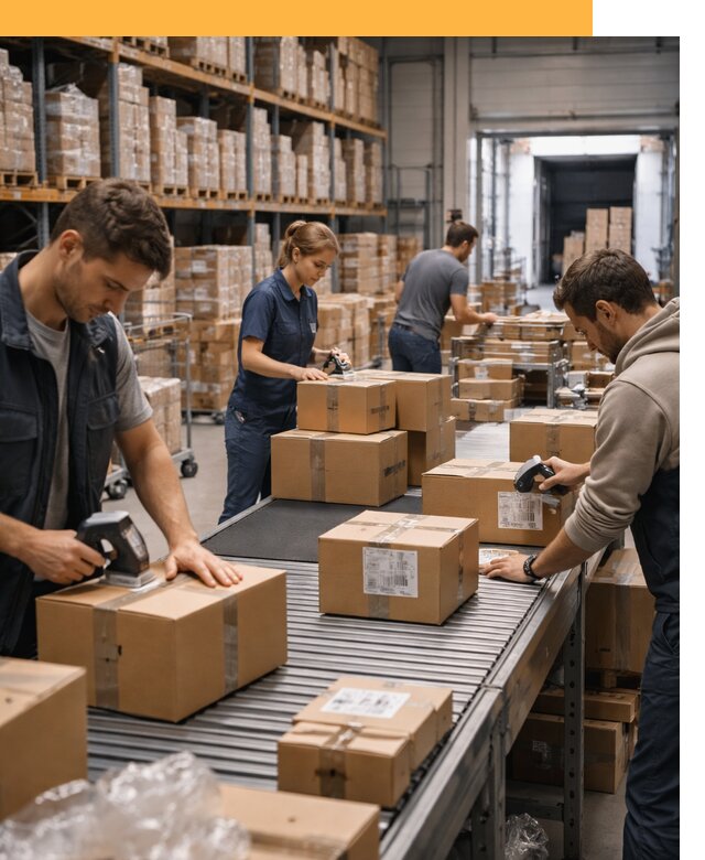 Доставка товаров для маркетплейсов от двери до склада от 7740