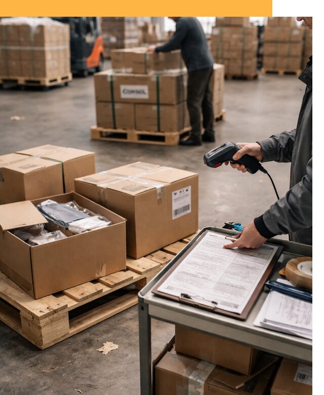 Сборные грузы из Китая: доставка, склад и таможня от 18576