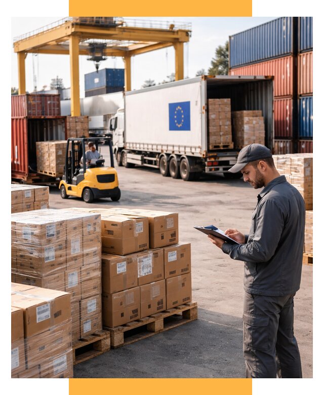 Доставка грузов из Европы от 12384 р., логистика СетСервис-Сль