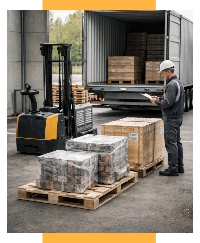 Доставка оборудования из Европы под ключ от 46440 р. | СетСервис-Сль