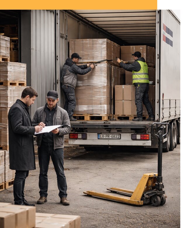 Автоперевозки из Латвии — международная доставка от 77400