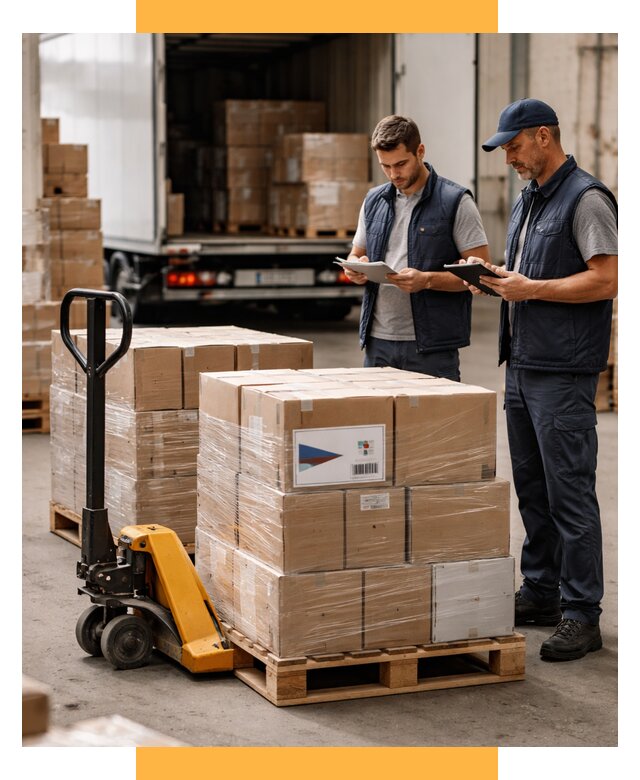 Доставка грузов из Чехии в Россию от 36120 р. | СетСервис-Сль