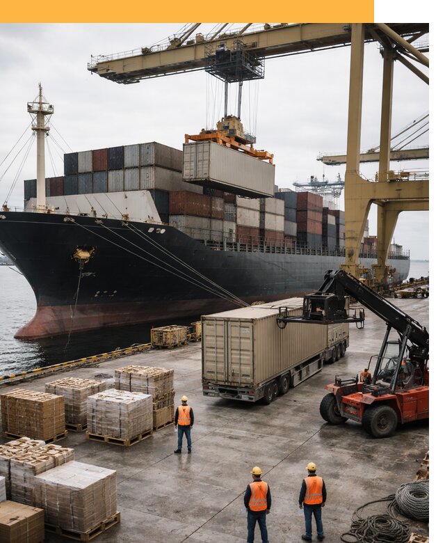 Морские перевозки из Индии: доставка FCL/LCL, таможня от 123840