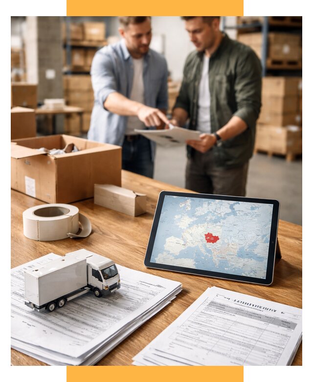 Доставка грузов в Чехию от 36120 р. - логистика СетСервис-Сль