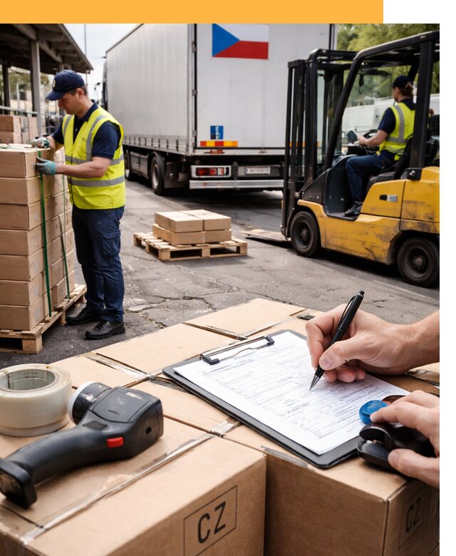 Доставка грузов в Чехию от 36120 руб, международные перевозки