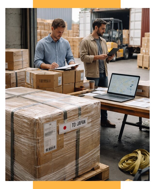 Доставка грузов в Японию от 25800 р., логистика СетСервис-Сль