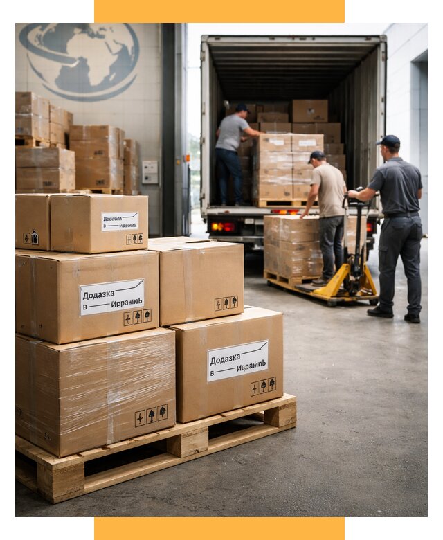 Доставка грузов в Израиль и экспорт от 46440 р. СетСервис-Сль