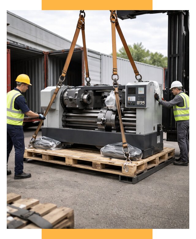 Перевозка станков и таможня от 61920 р. | СетСервис-Сль логистика