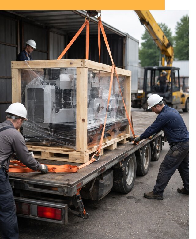 Международная перевозка станков любой сложности от 61920