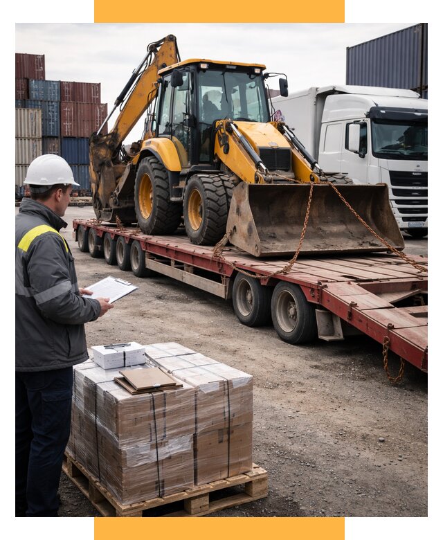 Международная перевозка спецтехники от 46440 р., СетСервис-Сль