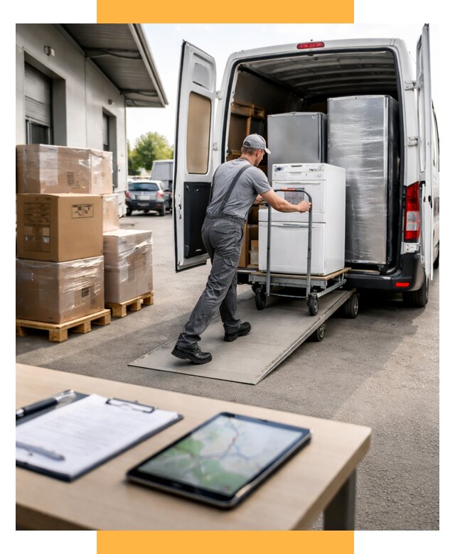 Перевозка бытовой техники от 6708 р. - логистика СетСервис-Сль