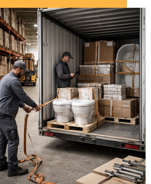 Перевозка сантехнического оборудования по России и миру от 1858