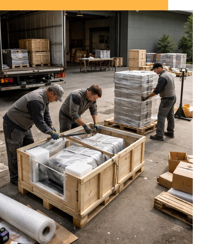 Перевозка выставочных грузов по миру от 25800 руб за м2 с таможней