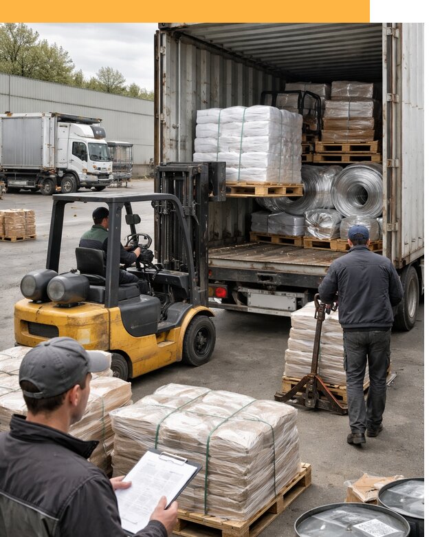 Международная перевозка сырья для производства от 6708 руб