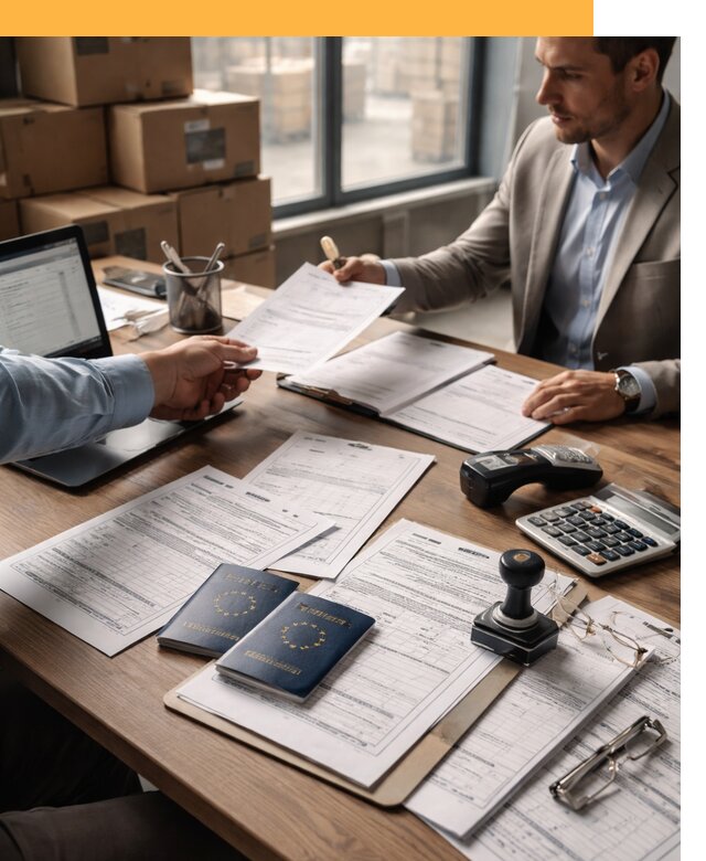 Таможенное оформление грузов из Европы от 8772 руб