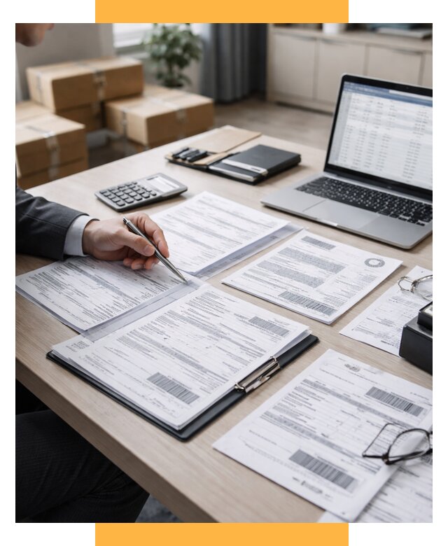 Анализ документов для таможни от 4644 р. - СетСервис-Сль