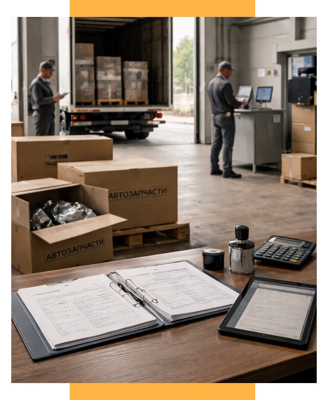 Таможенное оформление автозапчастей под ключ от 8772 р., СетСервис-Сль