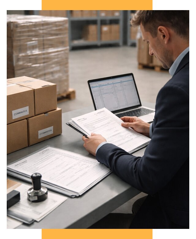 Таможенное оформление косметики под ключ от 7740 р. | СетСервис-Сль