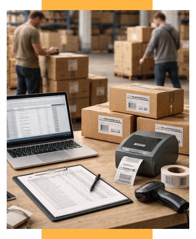 Маркировка импортных товаров от 4644 р. под ключ, СетСервис-Сль